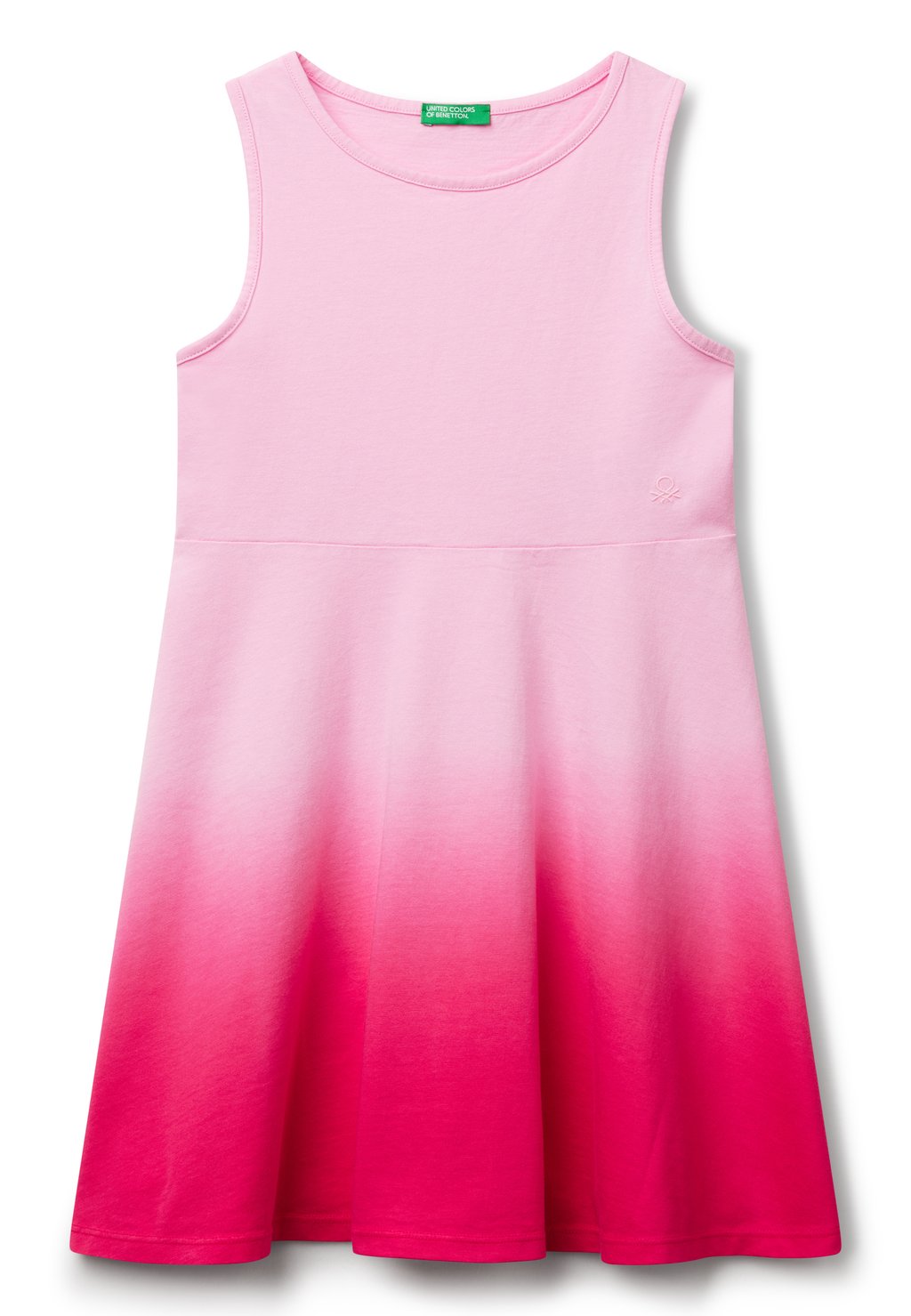 

Платье из джерси DIP-DYE United Colors of Benetton, фуксия