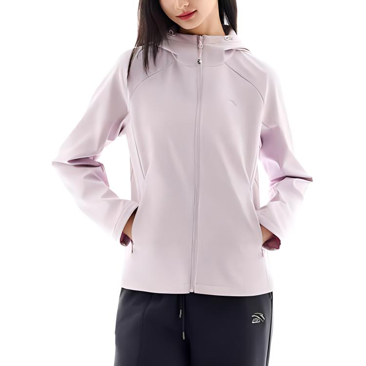 

ANTA Разнообразная тренировочная куртка женская лечебный розовый, Healing Powder