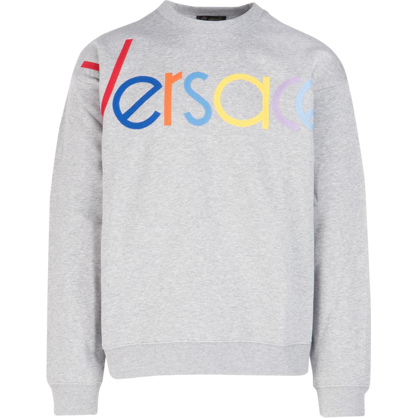 

VERSACE Серый свитшот Men's Gray