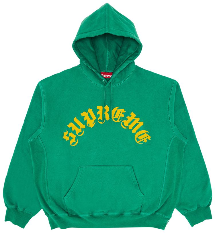

Толстовка Supreme Printed Arc Hooded Sweatshirt 'Light Pine', зеленый