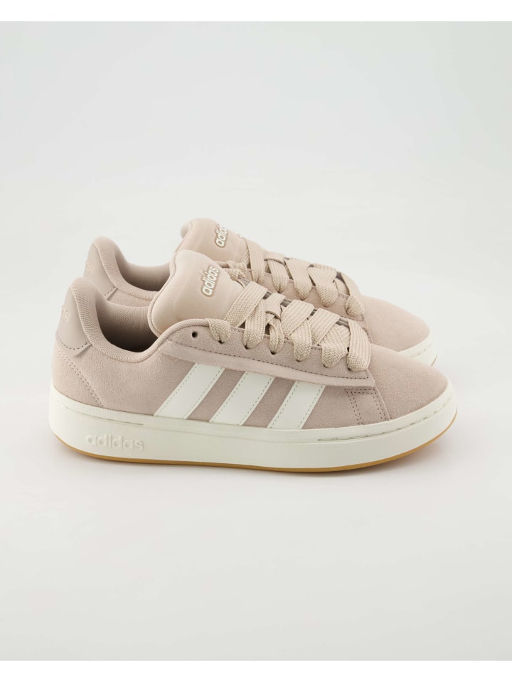 Кроссовки на шнуровке adidas, розовый — фото 2