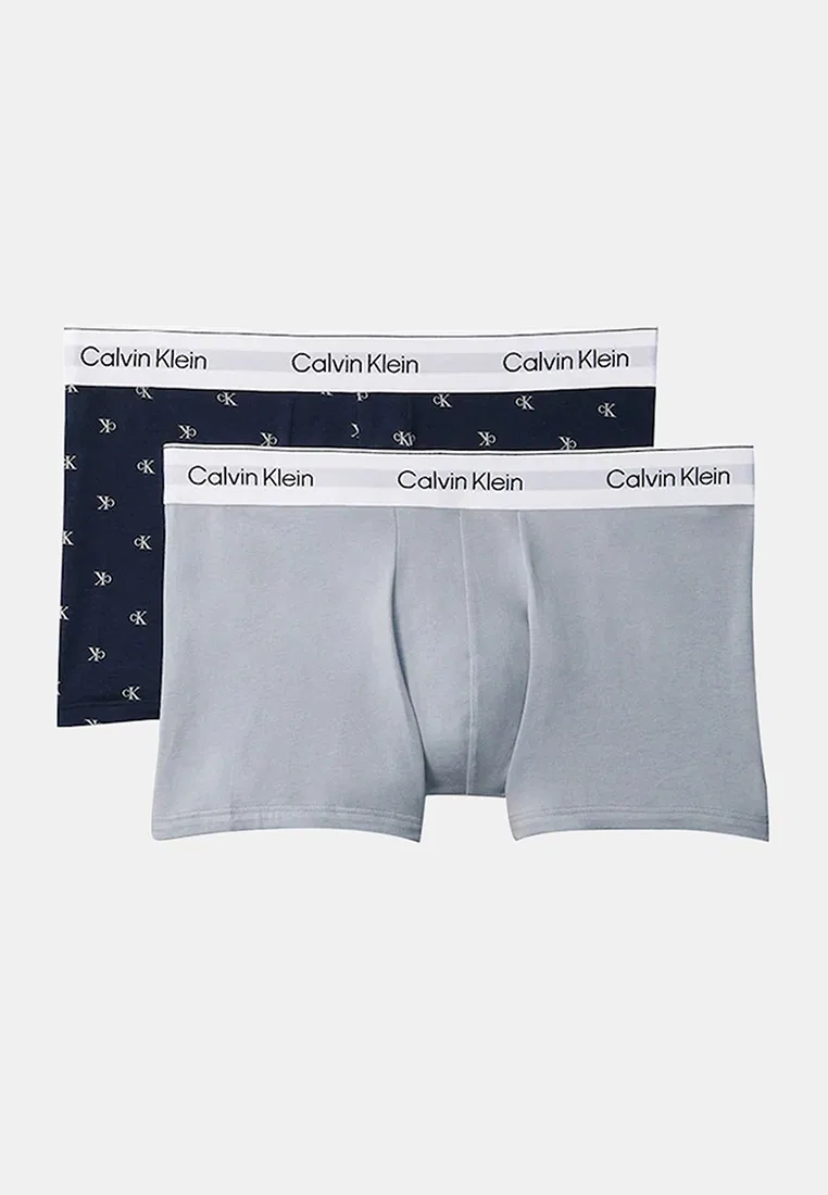Трусы, 2 штуки, Calvin Klein, серый