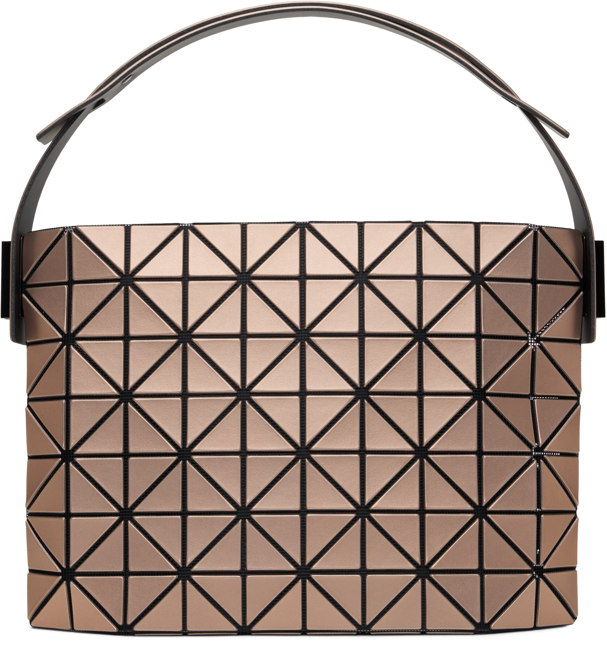 

Коричневый Багет Металлическая Сумка BAO BAO ISSEY MIYAKE