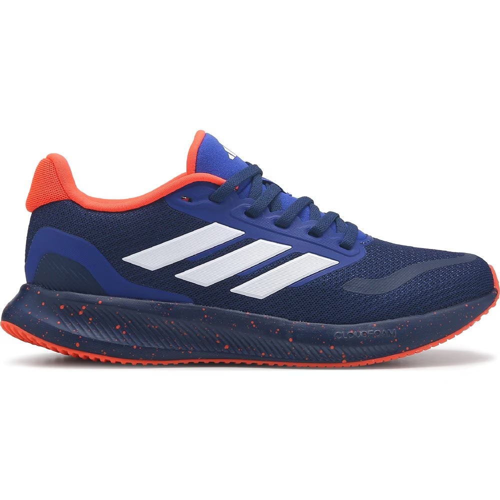 Детские кроссовки runfalcon 5 big kid Adidas, blue/orange — фото 2