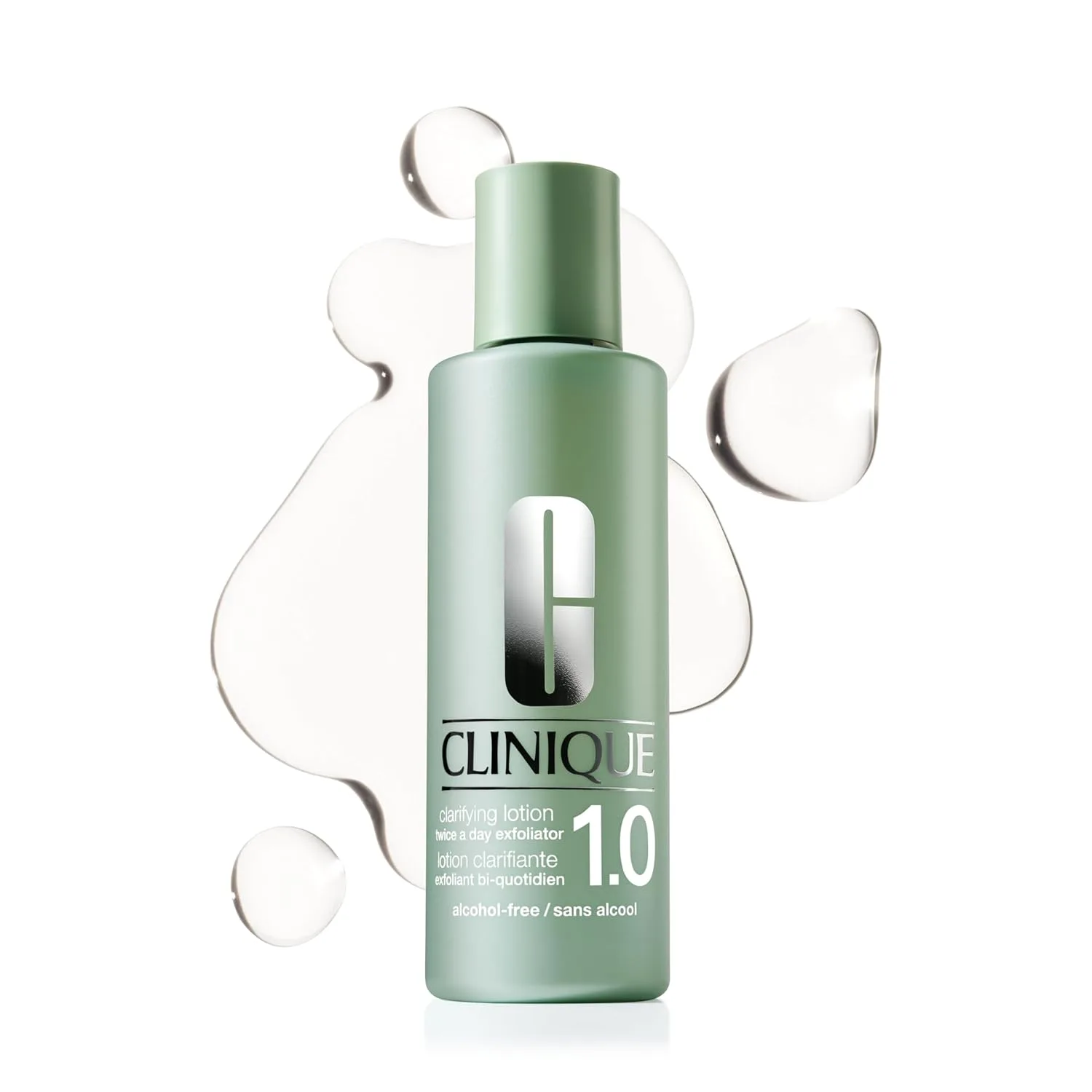 Clinique 3-Step Clarifying Lotion Face Exfoliator 1.0 | Для чувствительной кожи | Тоник с гамамелисом и салициловой кислотой | Без спирта 399 мл (1 шт.)