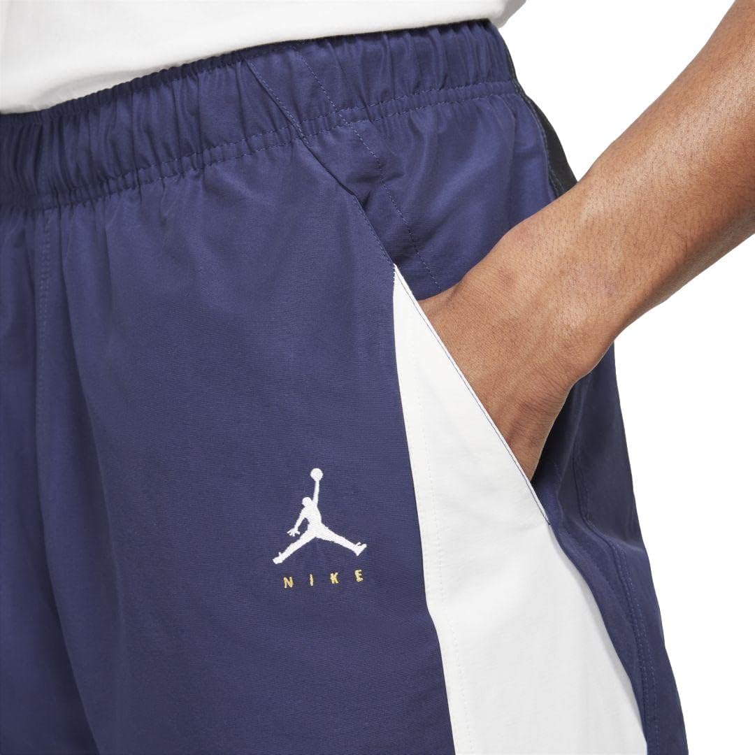 Мужские тканые брюки-джоггеры Nike Jordan Jumpman, Midnight Navy/White/Black — фото 3