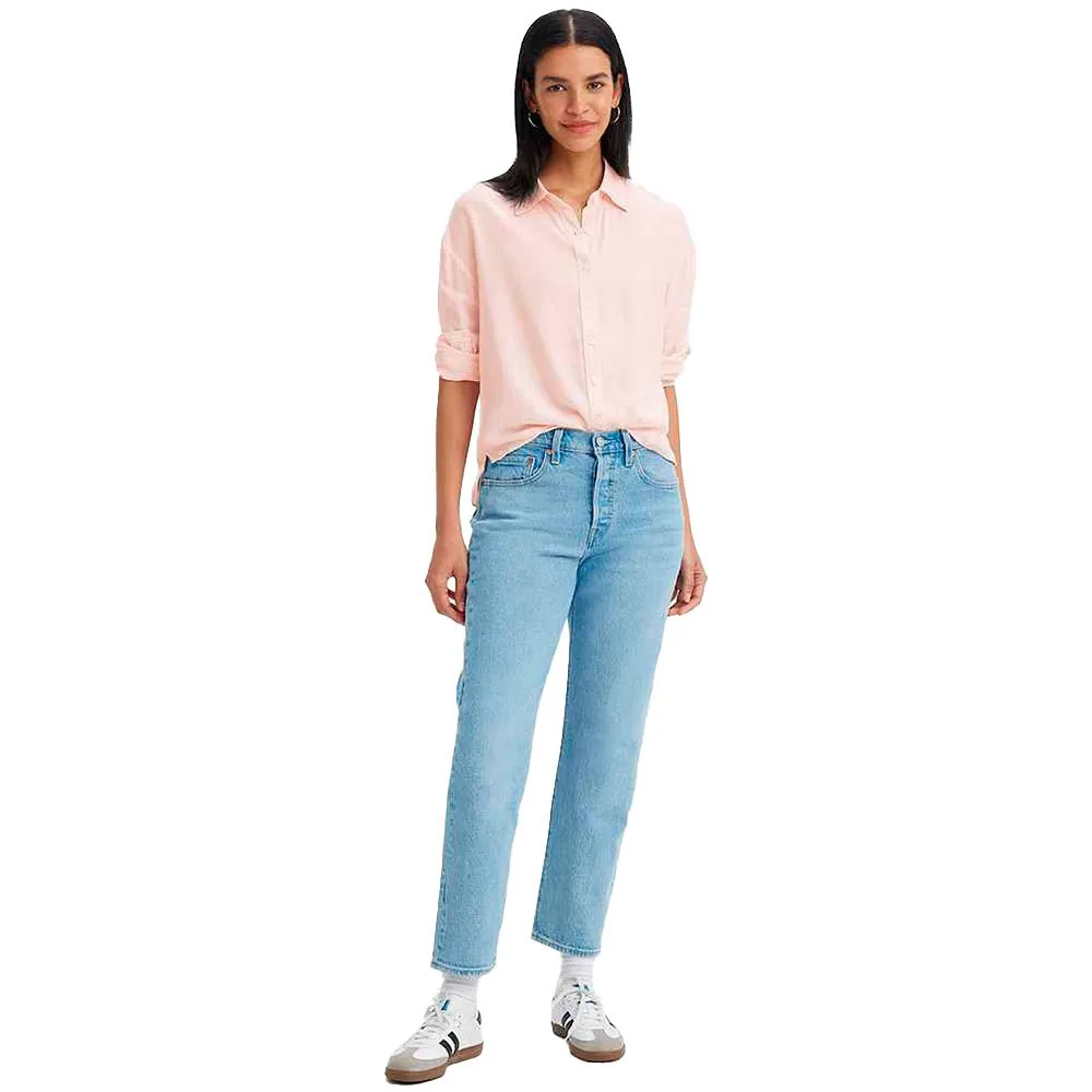 

Джинсы Levi's 501 Crop, розовый/синий