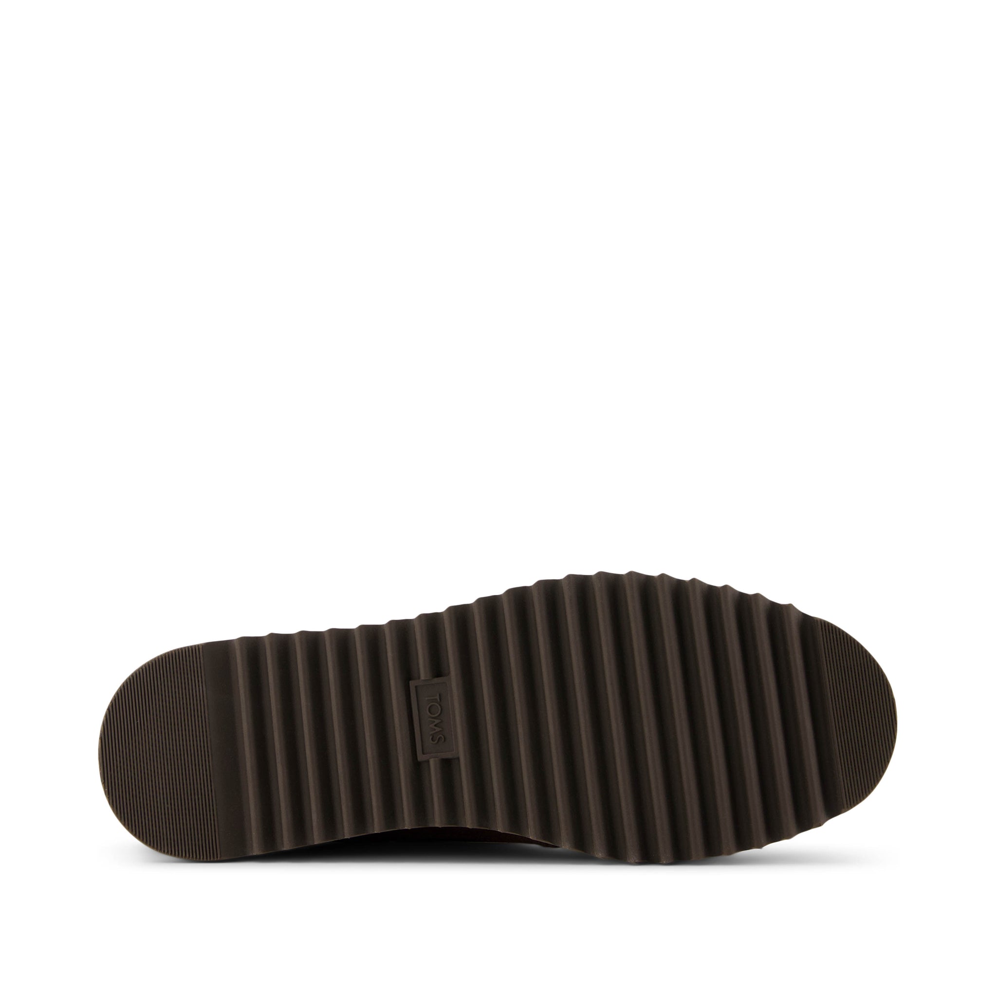 Бергеновские коричневые водостойкие замшевые ботинки TOMS Shoes — фото 4