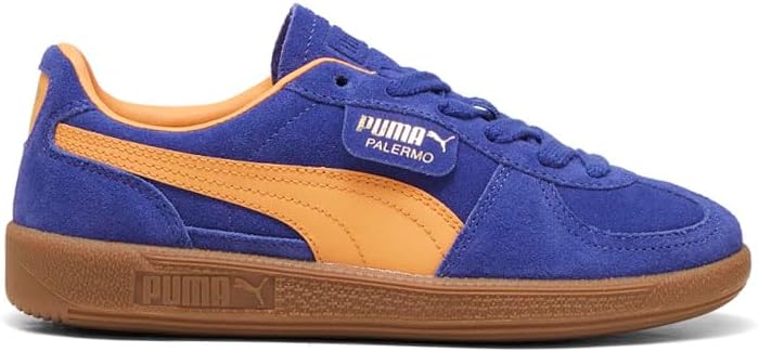 

Кроссовки Puma Palermo для детей унисекс (для старших детей), Lapis Lazuli/Bright Melon/Gum
