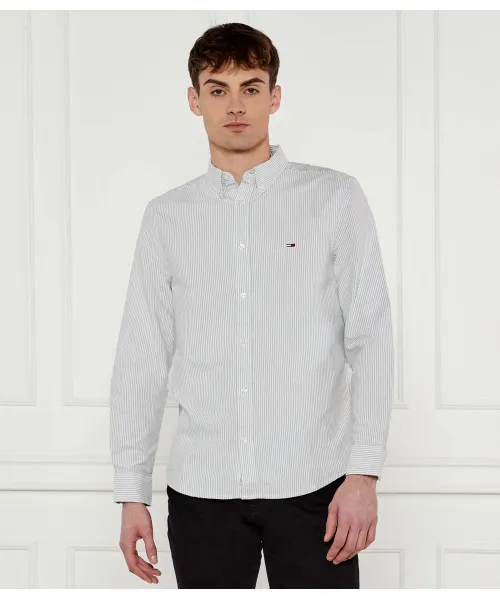 

Рубашка Slim fit Tommy Jeans, белый