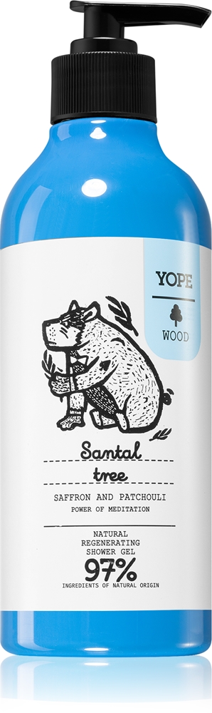 

Восстанавливающий гель для душа с экстрактом сандалового дерева Yope, 400 мл