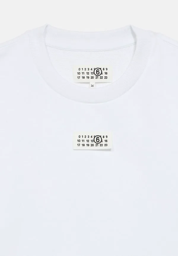 Толстовка унисекс Mm6 Maison Margiela, White — фото 3