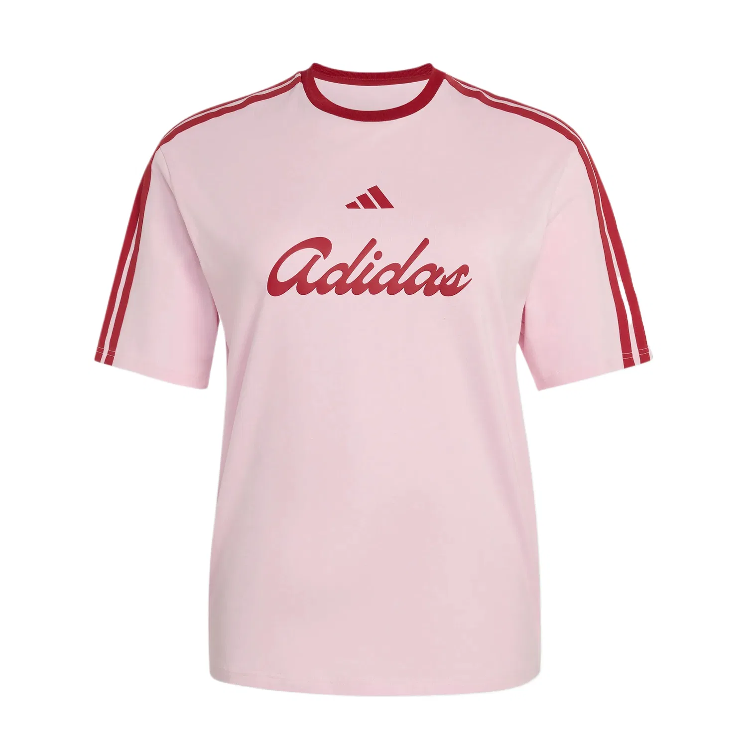 Футболка женская свободного кроя Adidas Clear Pink