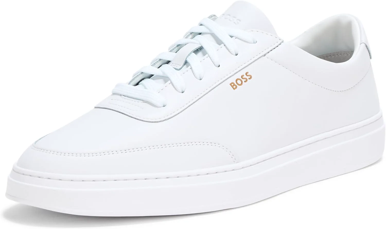 

Мужские теннисные кроссовки BOSS Kieran из гладкой кожи, белый