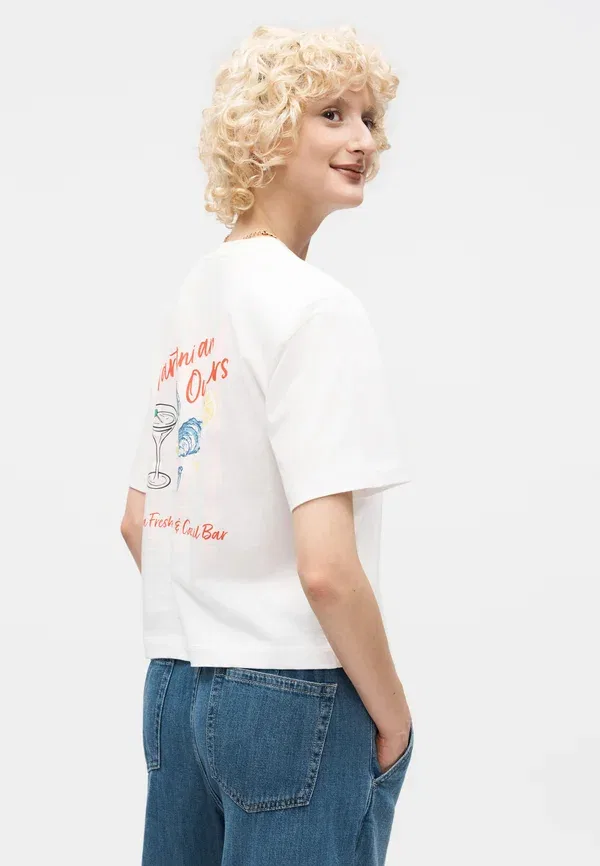 Джинсы Easy barrel relaxed fit Gap, medium indigo, средний индиго — фото 4