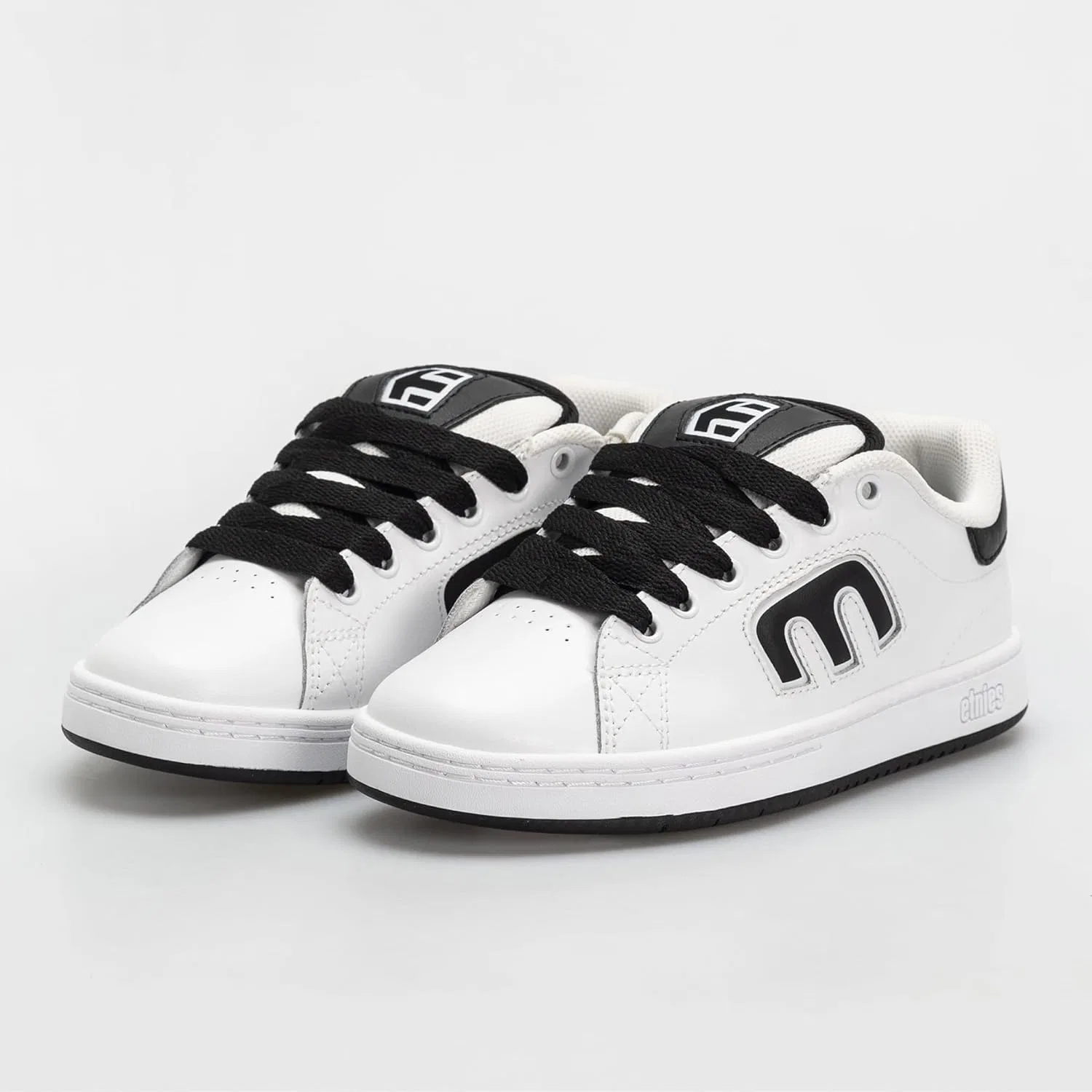 Кроссовки мужские для скейтбординга Etnies Callicut, цвет White/Black/White — фото 3
