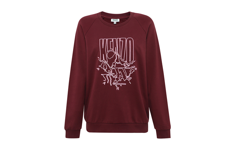 

Свитер женский бордовый KENZO