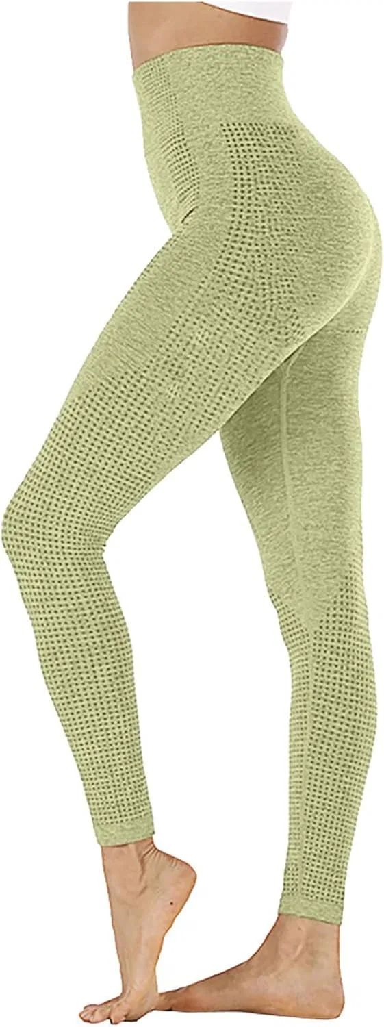 Леггинсы с высокой посадкой для женщин, Army Green