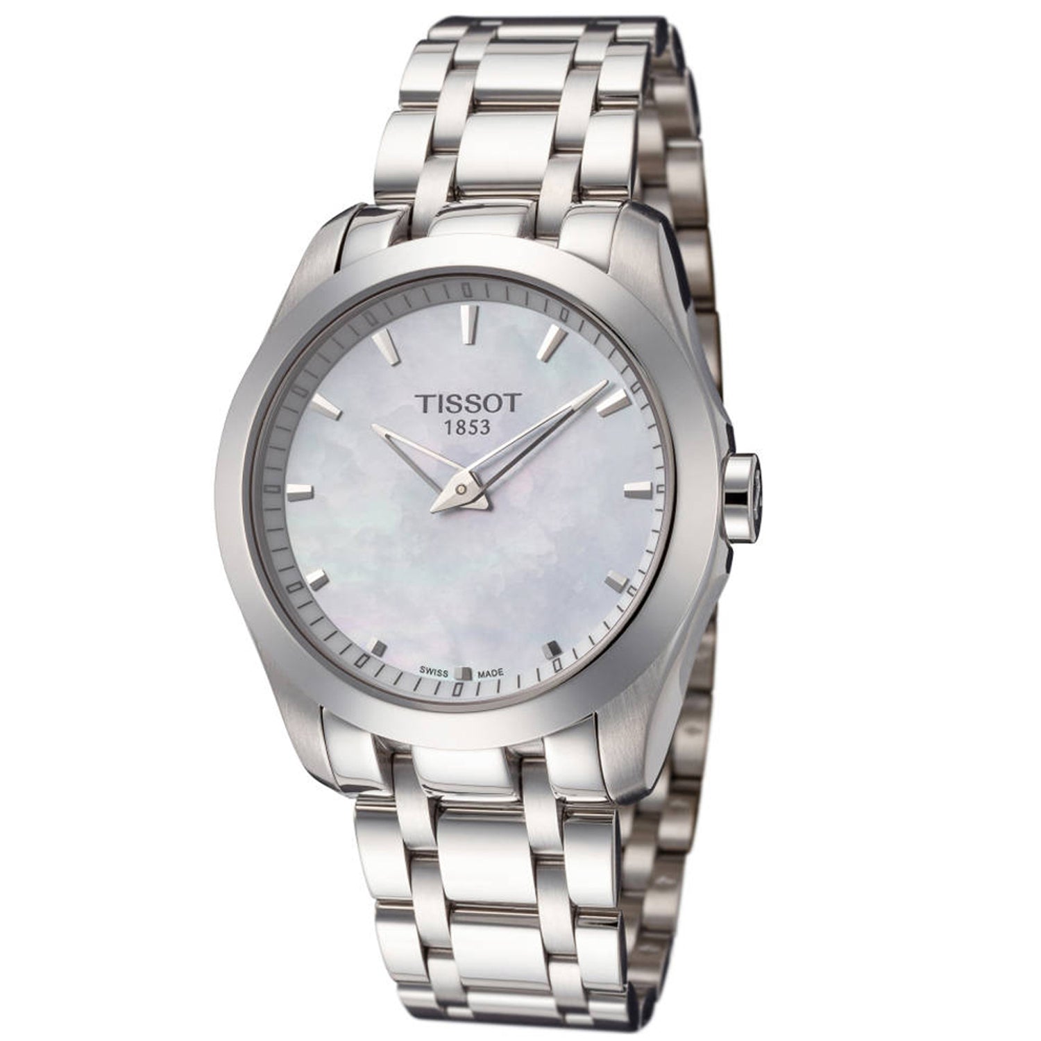 

Tissot женские часы с перламутровым циферблатом, цвет mother of pearl