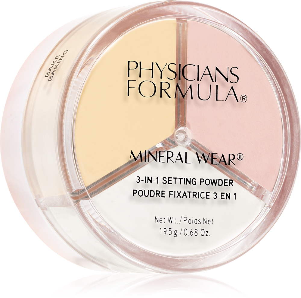 

Минеральный износостойкий алмазный порошок три в одном Physicians Formula, 19,5 гр