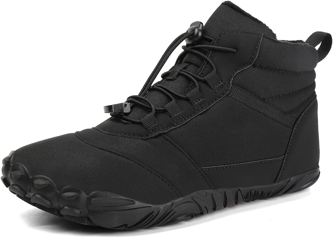 Кроссовки Peak Footwear Kasdava Master Barefoot для женщин и мужчин - минималистичные обувь с широкой носочной частью для естественной осанки и контакта с землей, черный — фото 3