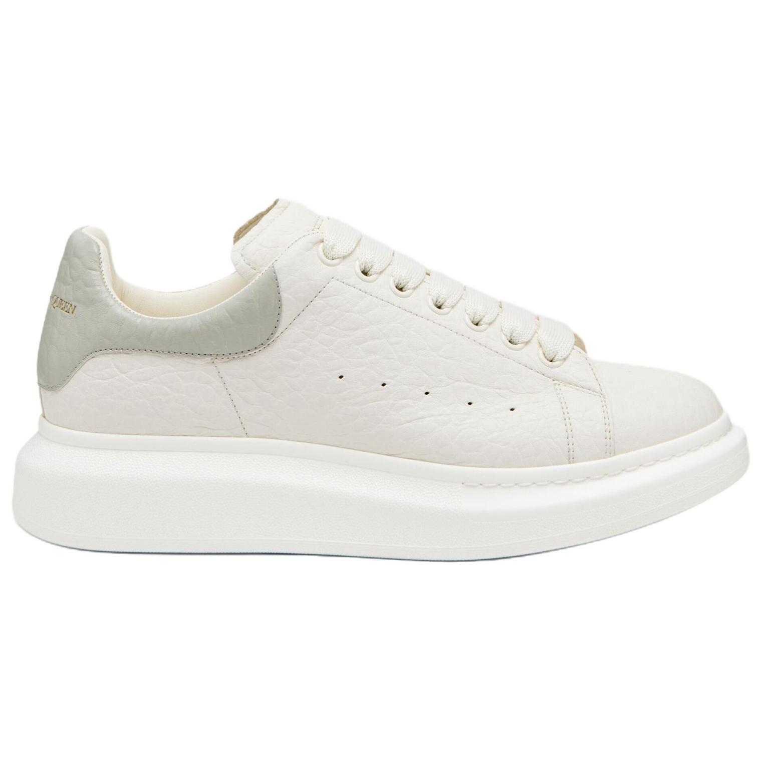Alexander McQueen Кроссовки мужские низкие Casual Ecru Green — фото 3