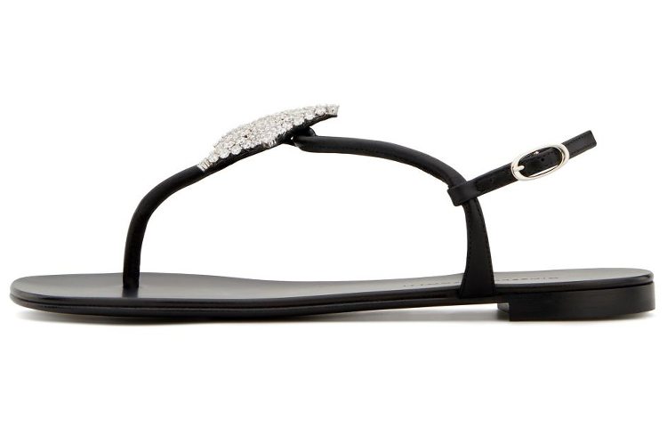 Giuseppe Zanotti /GZ Hollie Star сандалии с одним ремешком, женские, черные
