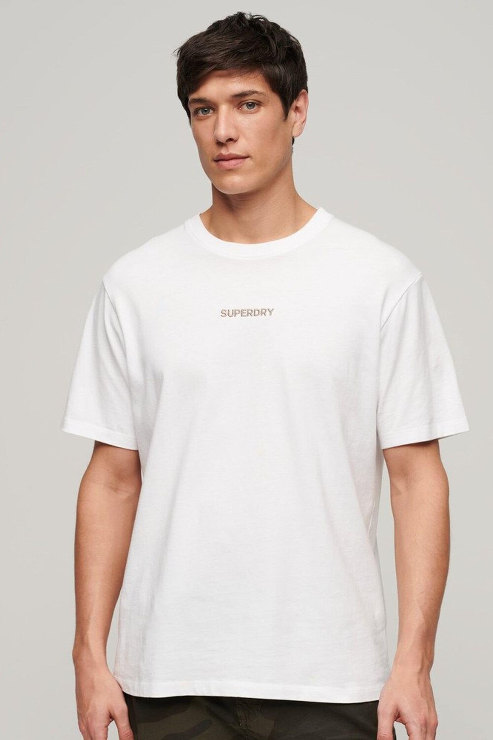 

Футболка свободного кроя с небольшим логотипом Superdry, белый