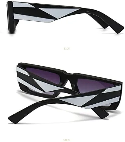 

Прямоугольные солнцезащитные очки для мужчин и женщин, дорожные солнцезащитные очки в винтажном ретро-стиле с защитой от УФ-излучения UV400 для женщин MTZJH, Leopard