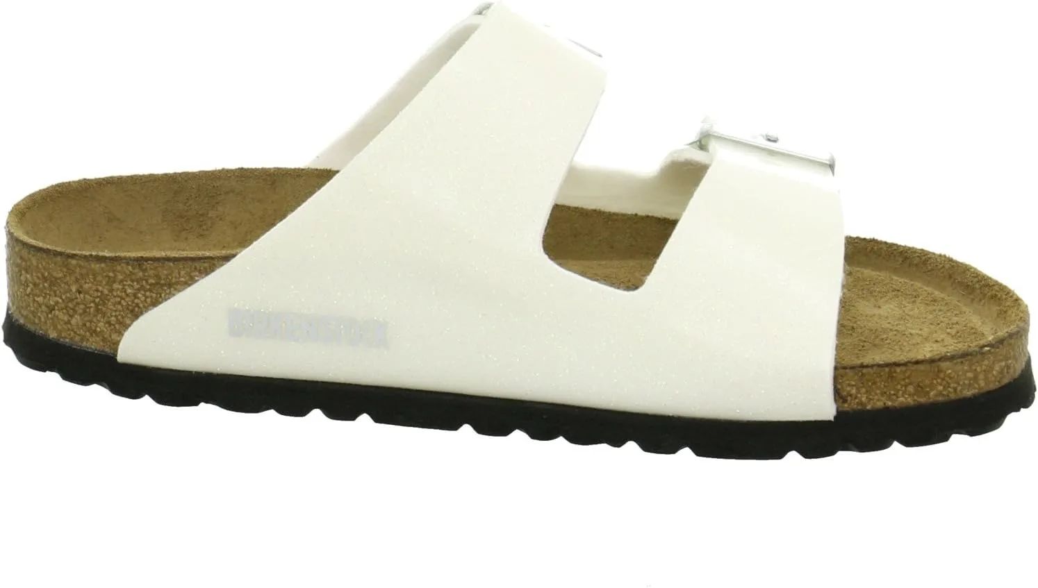 Birkenstock 51061 Взрослый Аризона, унисекс, сабо шлепки-лодочки Birko-Flor (обычные), белый — фото 4