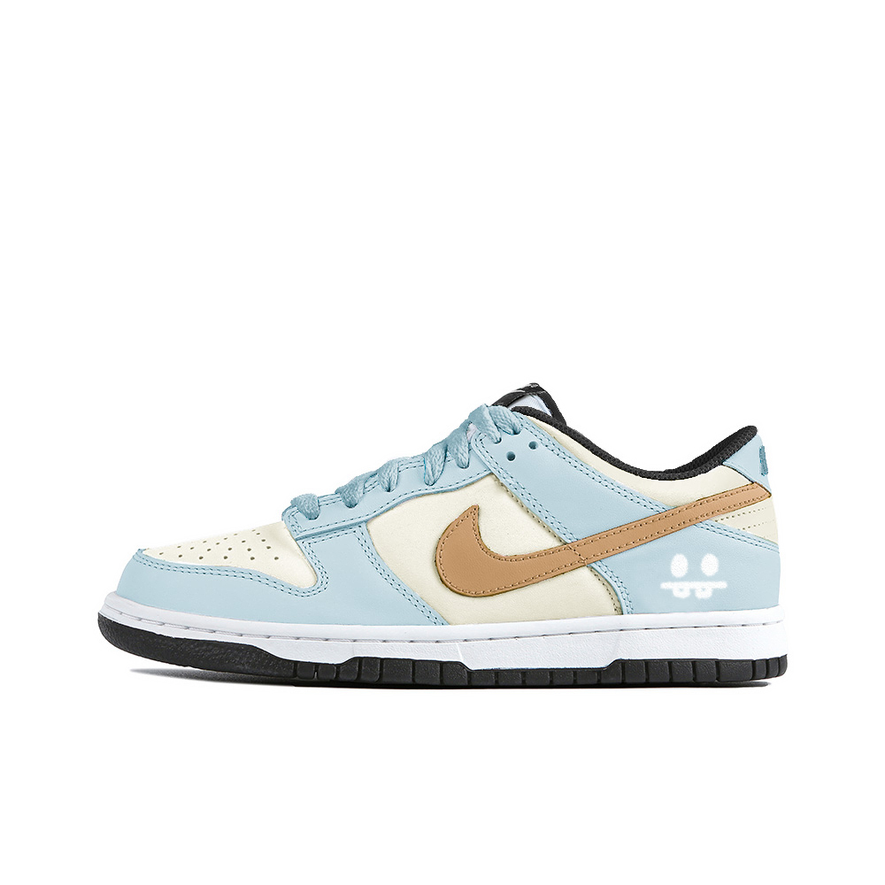 

Кроссовки Nike Dunk Skateboarding Shoes Women's Low-top Blue/Yellow, голубой, Синий, Кроссовки Nike Dunk Skateboarding Shoes Women's Low-top Blue/Yellow, голубой