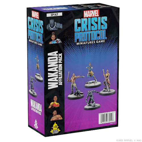 

Настольная игра Wakanda Affiliation Pack: Marvel Crisis Protocol Fantasy Flight Games