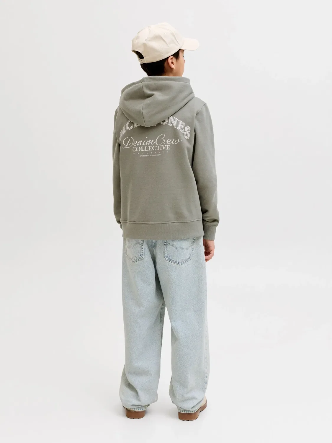 Капюшон с капюшоном, джоггеры, JACK & JONES Junior, ветвир — фото 4