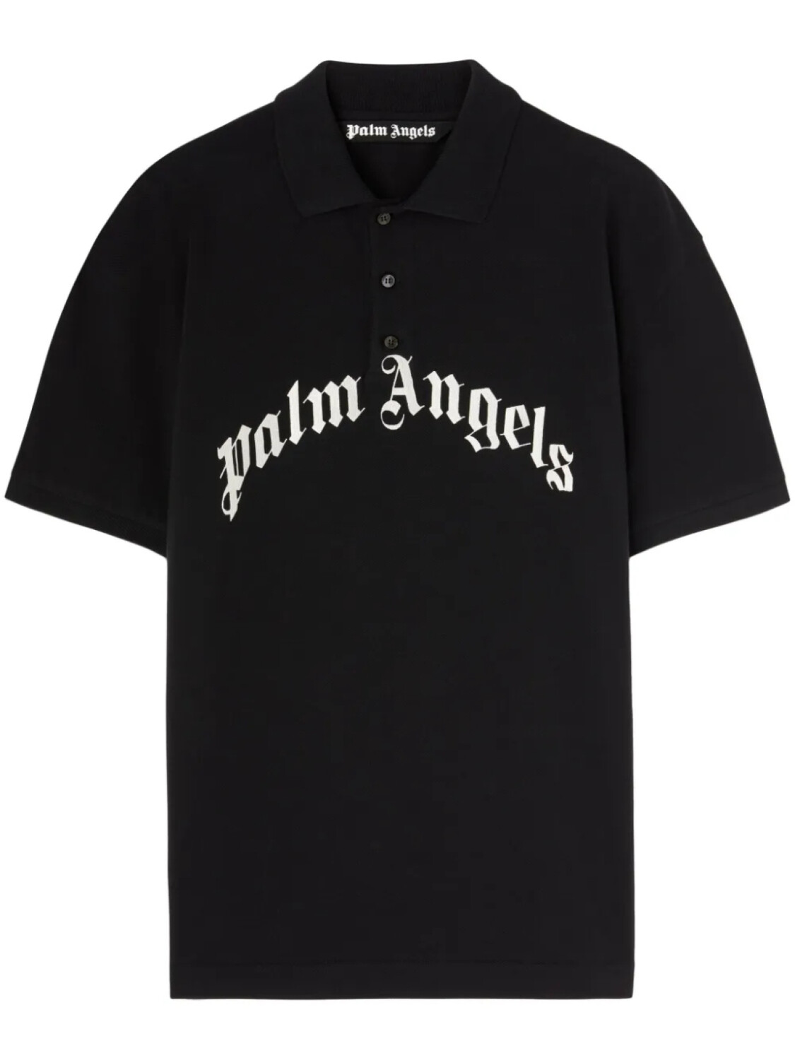 

Palm Angels рубашка поло с логотипом, черный