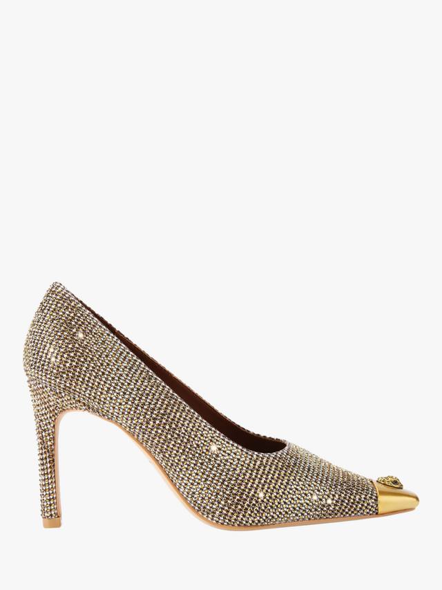 Туфли Regent Cap с заостренным мысом и кристаллами Kurt Geiger London, Beige Other