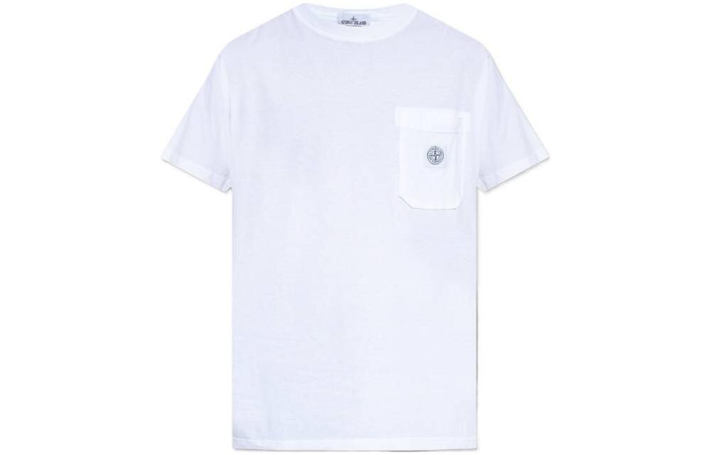 

Футболка мужская белая Stone Island, белый