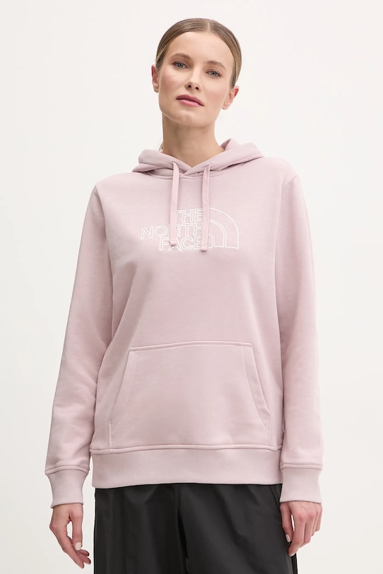 

Толстовка Drew Peak Light The North Face, розовый