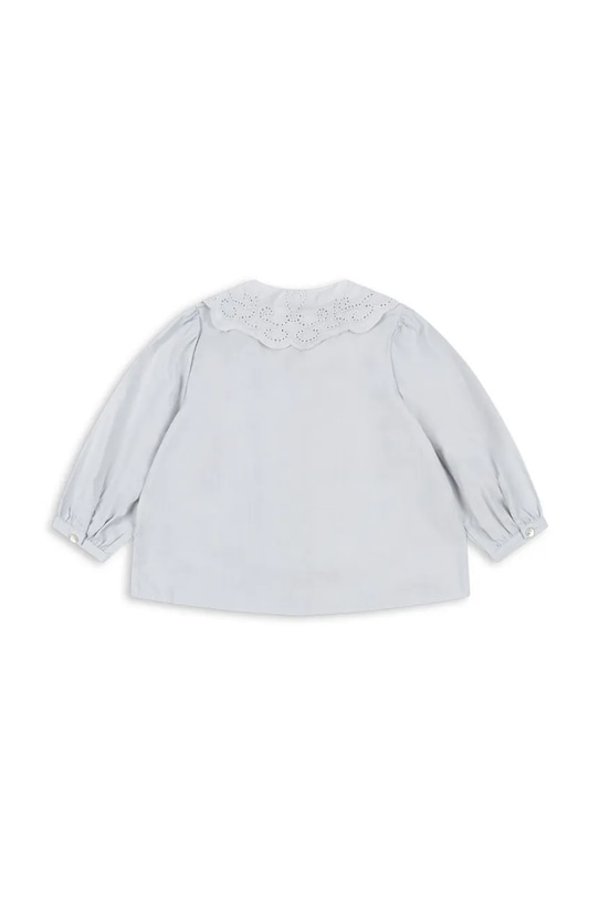 Детская хлопковая рубашка RILO COLLAR SHIRT GOTS Konges Sløjd, синий — фото 2