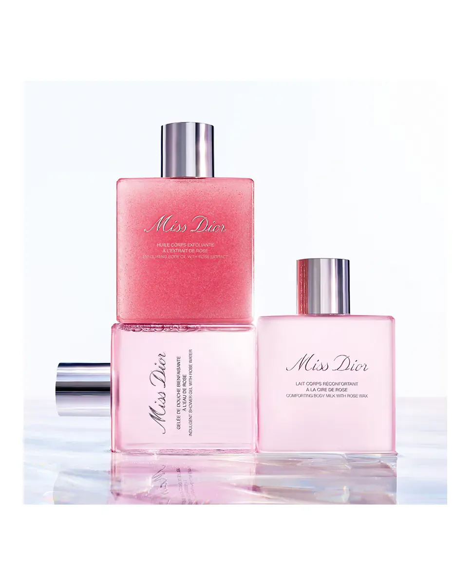 Увлажняющее успокаивающее молочко для тела с розовым воском Dior — фото 2