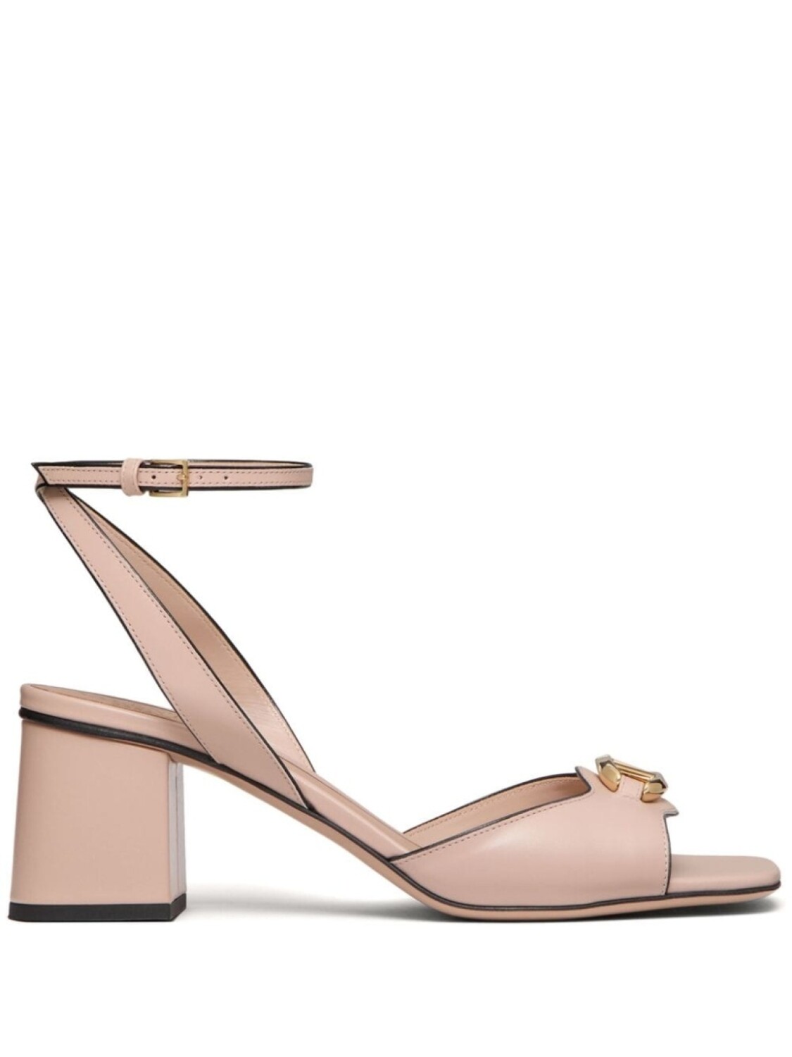 

Valentino Garavani босоножки с логотипом VLogo Signature, розовый