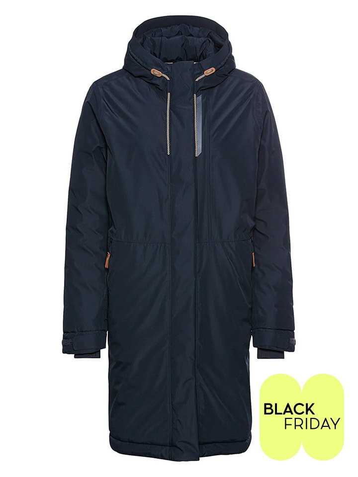 

Camel Active Переходное пальто темно-синего цвета