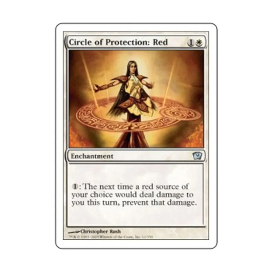 

CCG Круг защиты: Красный (U), MTG - 9th Edition