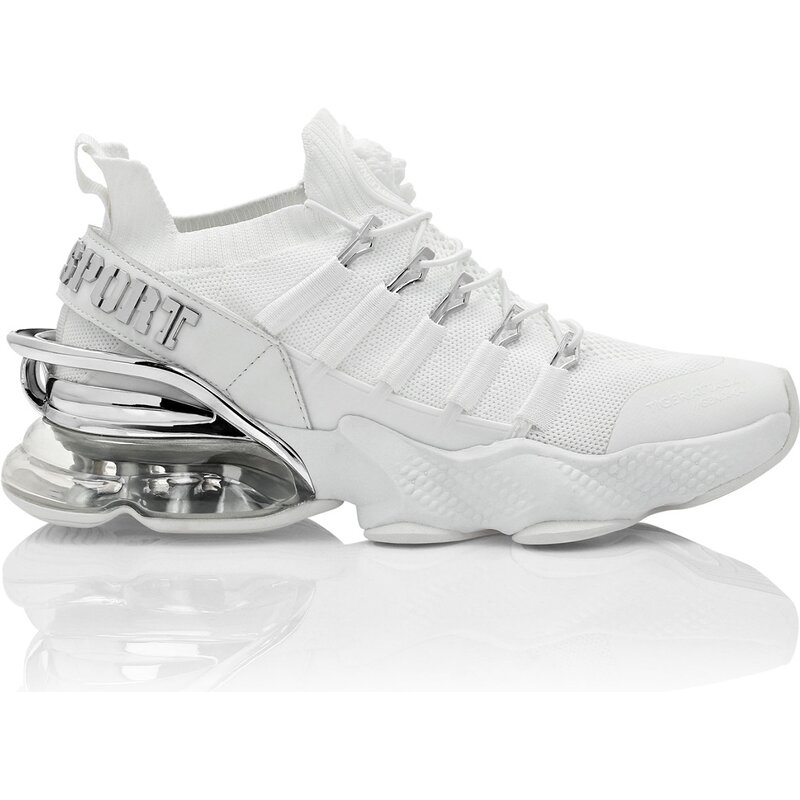 

Полуботинки Tiger Attack//gen.x.04 Plein Sport, серебряный