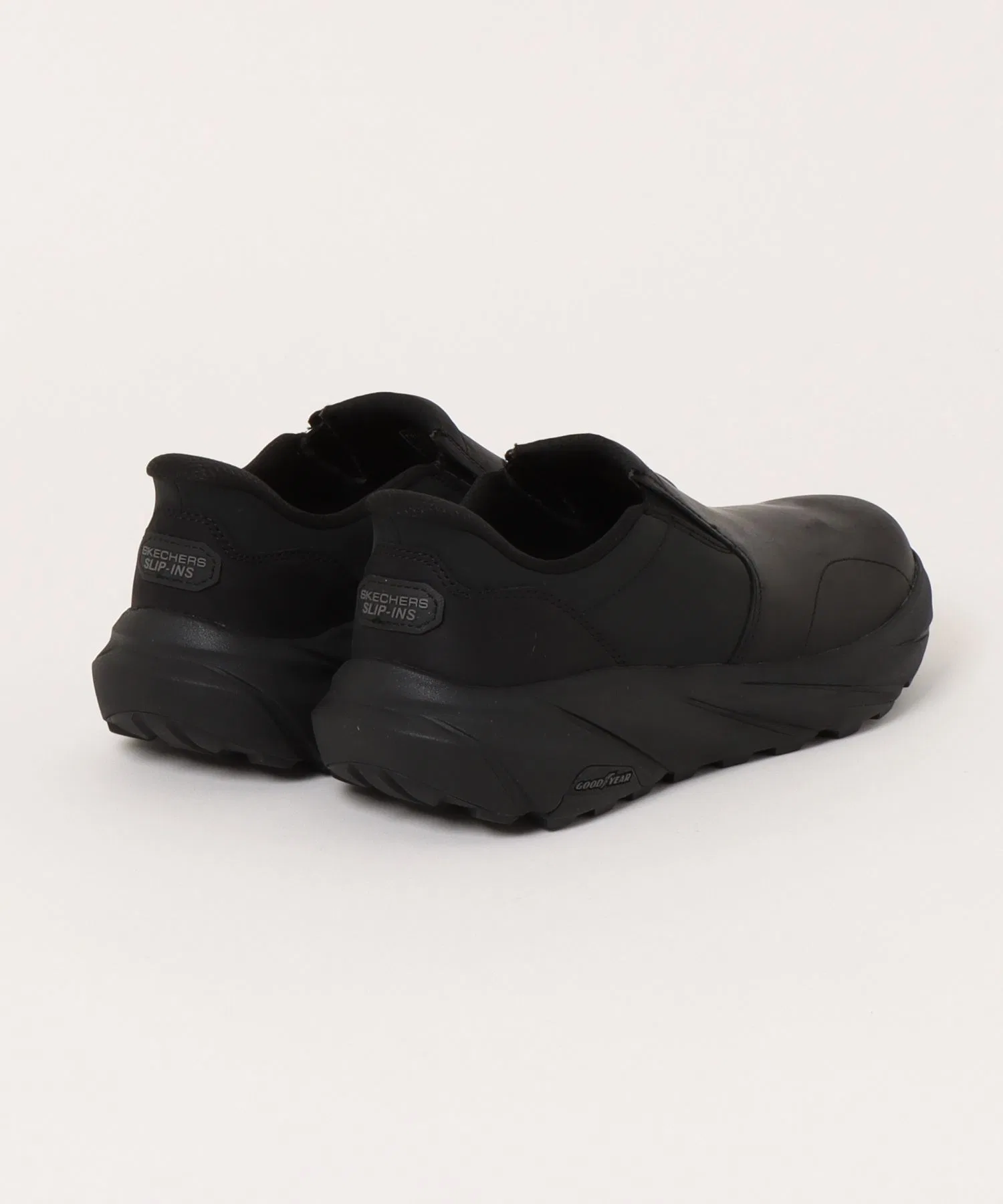 Мужские кожаные кроссовки SKECHERS CONNER-RAYNE коричневые — фото 2