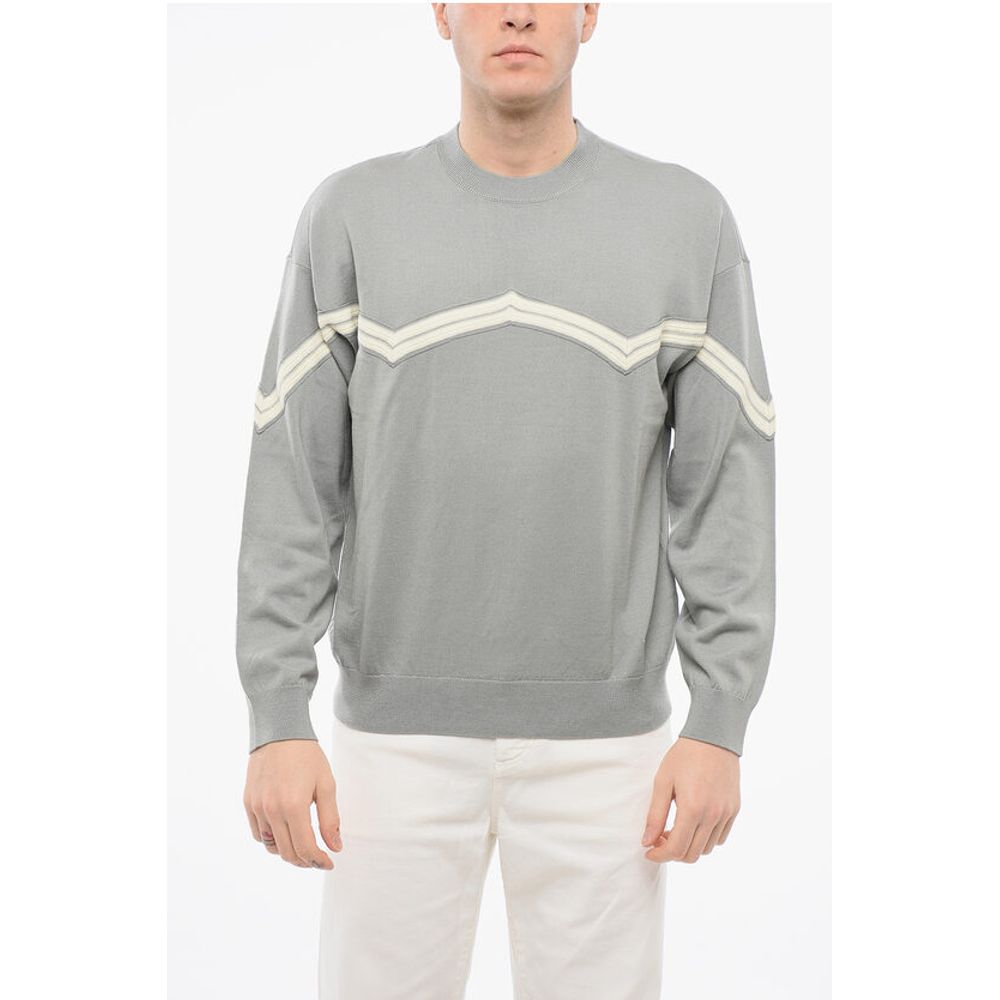 

Серый шерстяной свитер Armani, Gray