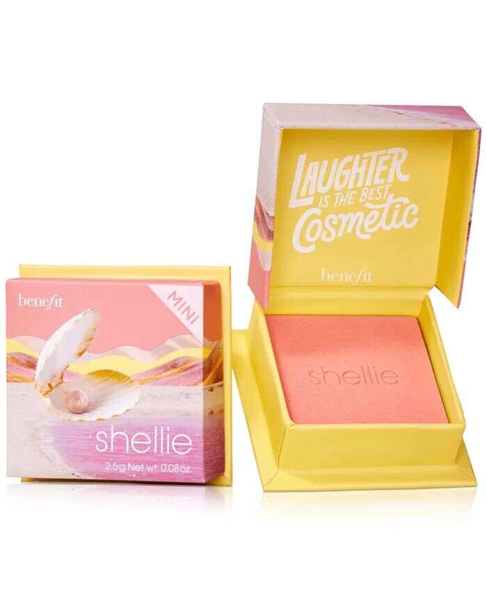 

Мягкие шелковистые пудровые румяна WANDERful World Mini Benefit Cosmetics, цвет Dandelion (Light Pink) Mini