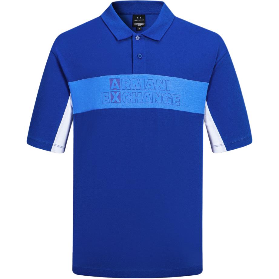 

Футболка-поло мужская ARMANI EXCHANGE, синий