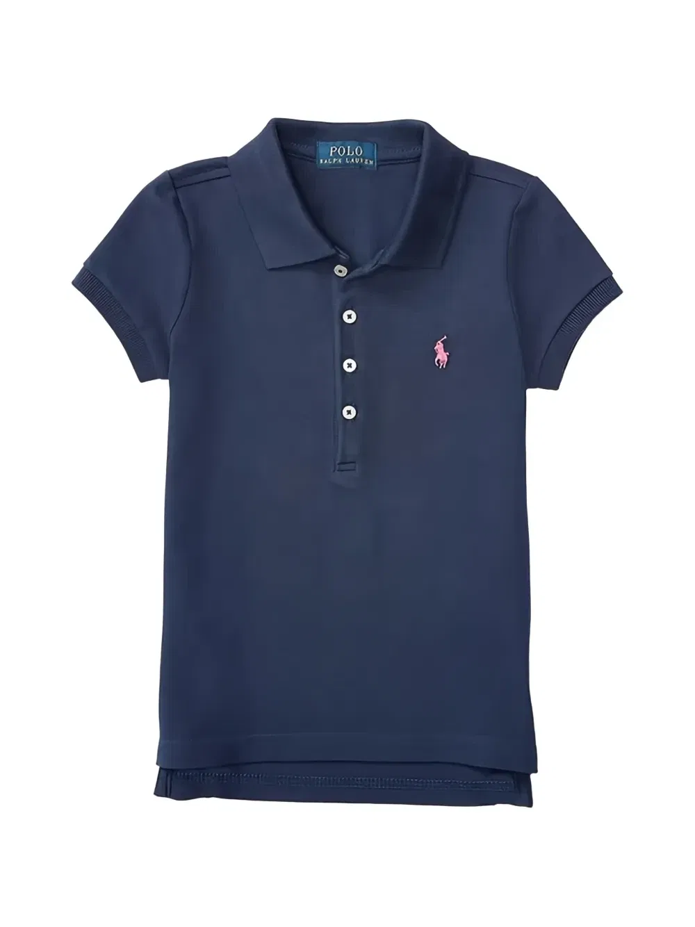 Поло на пуговицах Polo Ralph Lauren Kids, синий