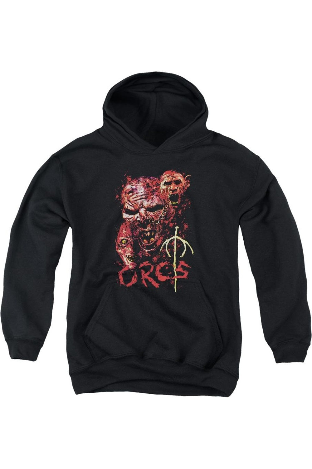 

Толстовка с капюшоном Lord Of The Rings для подростков с орками Gildan, черный