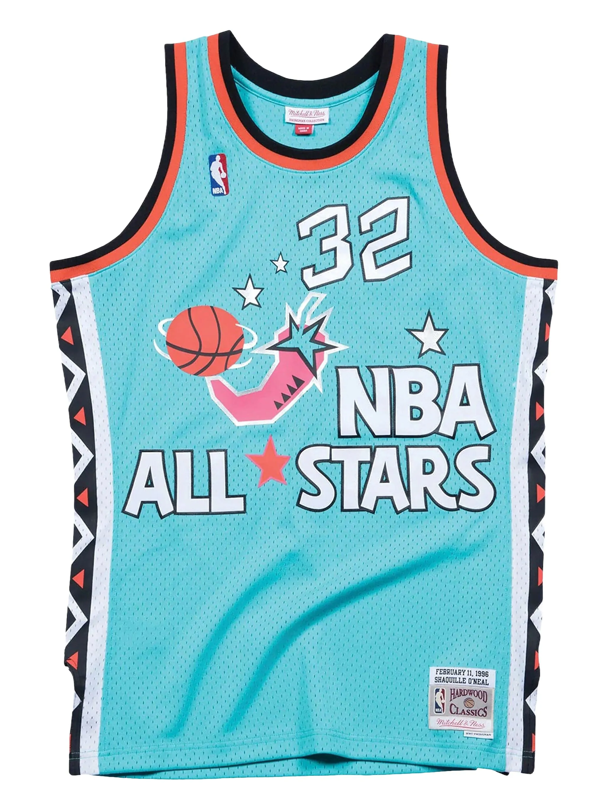 

Жилет Shaquille ONeal NBA All-Star 1996 Swingman Mitchell & Ness, синий